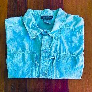 EXTERUS Outdoor Development XXL Fly Fishing Shirt - Aqua color